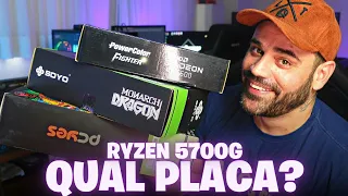 QUAL PLACA DE VÍDEO PARA O RYZEN 5700G