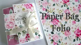 Tutorial | Paperbag Fold Out Folio