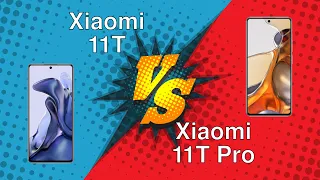 Xiaomi 11T vs Xiaomi 11T Pro