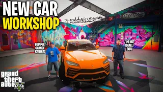 JIMMY AND RASHEED'S NEW CAR WORKSHOP | GTA 5 MODS PAKISTAN