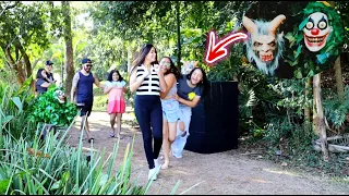 Bushman Prank vs Demon👿 prank scaring the Brazilians 🤣🤣