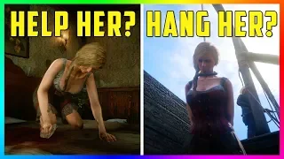 Red Dead Redemption 2 Lady Of The Night SERIAL KILLER! - Do You Help Her Or Watch Her Get Hanged?