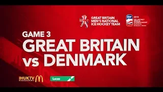 IHUKTV - GB in Košice - Great Britain v Denmark - Highlights