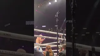 Deontay Wilder SOUND OF CRAZY POWER FROM RINGSIDE KNOCKOUT