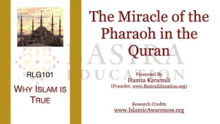 The Miracle Of pharoah in the Qur'an by shaykh Hamza Karamali