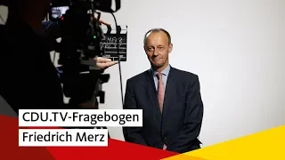 CDU.TV-Fragebogen: Friedrich Merz