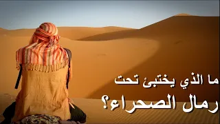 ما الذي يختبئ تحت رمال الصحراء؟