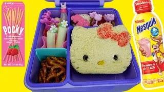 Packing A Hello Kitty theme Lunch box School Lunch Ideas