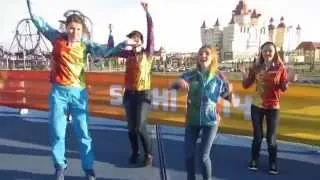 Volunteers Dance Sochi 2014 Olympic Games