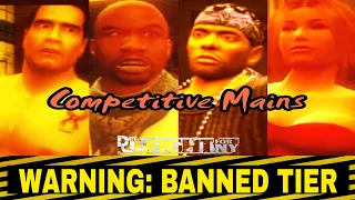 Def Jam Fight for NY: Main Characters for Competitive Play (Banned Tier Edition)