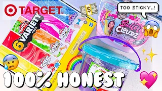 STORE BOUGHT SLIME BUCKETS & PACK REVIEW! Play-Doh, Compound Kings, & Nickelodeon