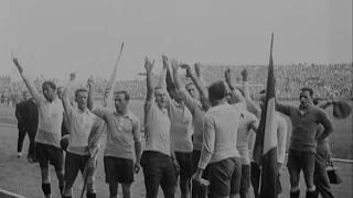 1924 Olympics - Football final (Uruguay - Switzerland 3:0)