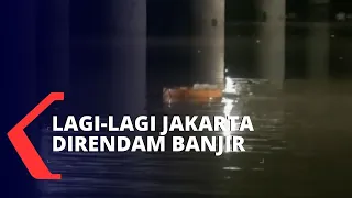 Hujan Deras Melanda, Banyak Titik di Jakarta Kebanjiran