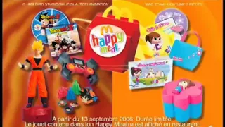 McDonald's Ad - Dragon Ball Z and Ilona Mitrecey (France)