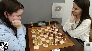 I. Rabinovich (1464) vs M. Zhekova (1000). Chess Fight Night. CFN. Rapid