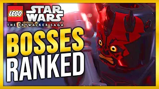 LEGO Star Wars The Skywalker Saga STORY BOSS BATTLES RANKED