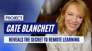 Cate Blanchett Reveals The Secret Secret To Remote Learning With Four Kids