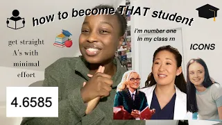 how to become THAT student, romanticize school, & become a straight A student | back to school 2021