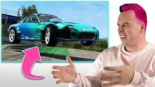 Pro Drifter Reacts Sim Drifting Videos!