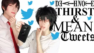 L & LIGHT READ THIRST/MEAN TWEETS |  In-Character Livestream Death Note