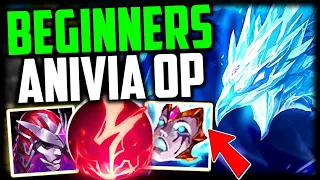 How to Play Anivia & CARRY for BEGINNERS + Best Build/Runes Season 12 League of Legends