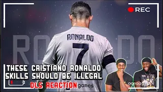 These Cristiano Ronaldo Skills Should Be Illegal | DLS Reaction