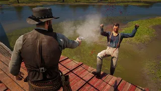 Red Dead Redemption 2 4K 60FPS - Funny & Brutal Moments Vol. 152 (Euphoria Ragdolls)