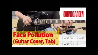 [Tab] Soundgarden - Face Pollution (Guitar cover, Tab)