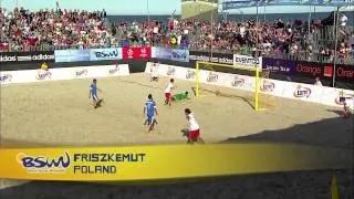 Top 5 goals: Euro Beach Soccer League Sopot 2014