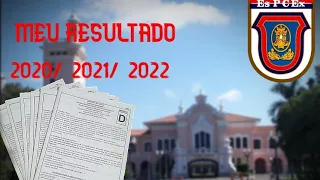 MEUS RESULTADOS NA EsPCEx 2020/2021/2022 (passei em 2022)