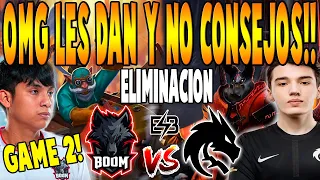 BOOM vs TEAM SPIRIT  [GAME 2] BO3 - ELIMINACION "PAKAZS vs YATORO" - PGL WALLACHIA SEASON 1 DOTA 2