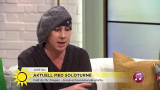 Dregen om nya albumet turnén och familjelivet - Nyhetsmorgon (TV4)