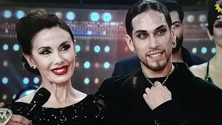 el puntaje a Viviana saccone y Tito díaz homenaje a Astor piazzolla por el jurado en show mach