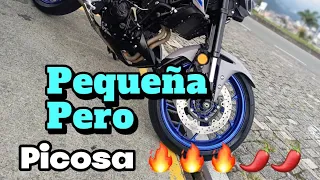 🌶️🔥subiendo a buen ritmo, ruta a manizales.!! #yamahamt03 #yamaha #mt03