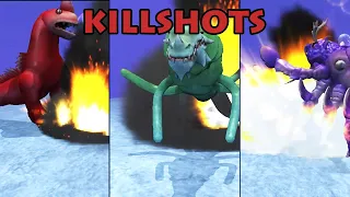 How To Train Your Dragon vs Sea Beast Battles Killshots #shorts