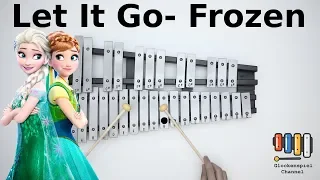 Let It Go - Frozen Soundtrack💗🎺on the Glockenspiel (BELLs)  🎧