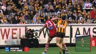Lance Franklin - AFL Mark of the Year - Round 18