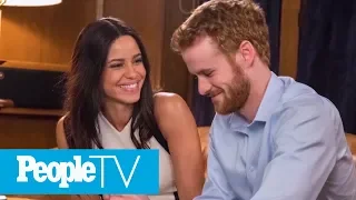 The First Glimpse Of The New Meghan Markle & Prince Harry In Lifetime's Royal TV Movie | PeopleTV