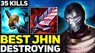 RANK 1 BEST JHIN SHOWS HOW TO DESTROY! | League of Legends