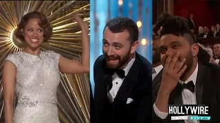 The Most AWKWARD Moments of the 2016 Oscars! (VIDEO) | Hollywire