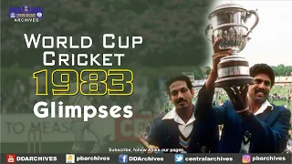 1983 - Glimpses of Cricket World Cup Final | India Vs West Indies