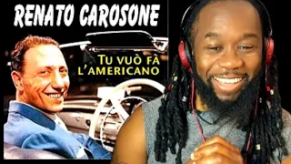 RENATO CAROSONE Tu vuo fà l'americano Music Reaction - This is funny as hell but a great song!