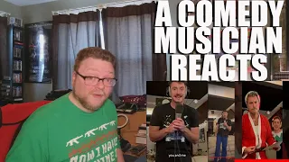 A Comedy Musician Reacts | Not Quite Almost Christmas Time/Naughty Or Nice by Tom Cardy [REACTION]