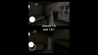 Granny V 1.0 vs Granny V 1.8.1 #Granny