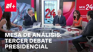 Santiago Creel, Laura Ballesteros y Mario Delgado analizan Terce Debate Presidencial en Despierta