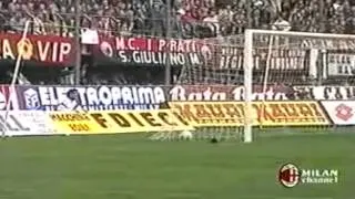 Serie A 1992-1993, day 28 Milan - Juventus 1-3 (Simone, 2 Möller, R.Baggio)