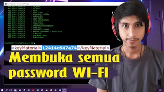 Cara Membuka Semua Password WIFI