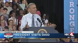 Obama visits Ohio