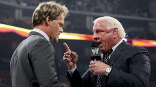 Ric Flair accepts Jericho's challenge for Piper, Steamboat & Snuka! 03/23/2009