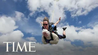 Fearless 102-Year-Old Woman Just Became The World's Oldest Skydiver | TIME